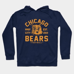 Vintage Chicago Bears 1 by Buck Tee Hoodie